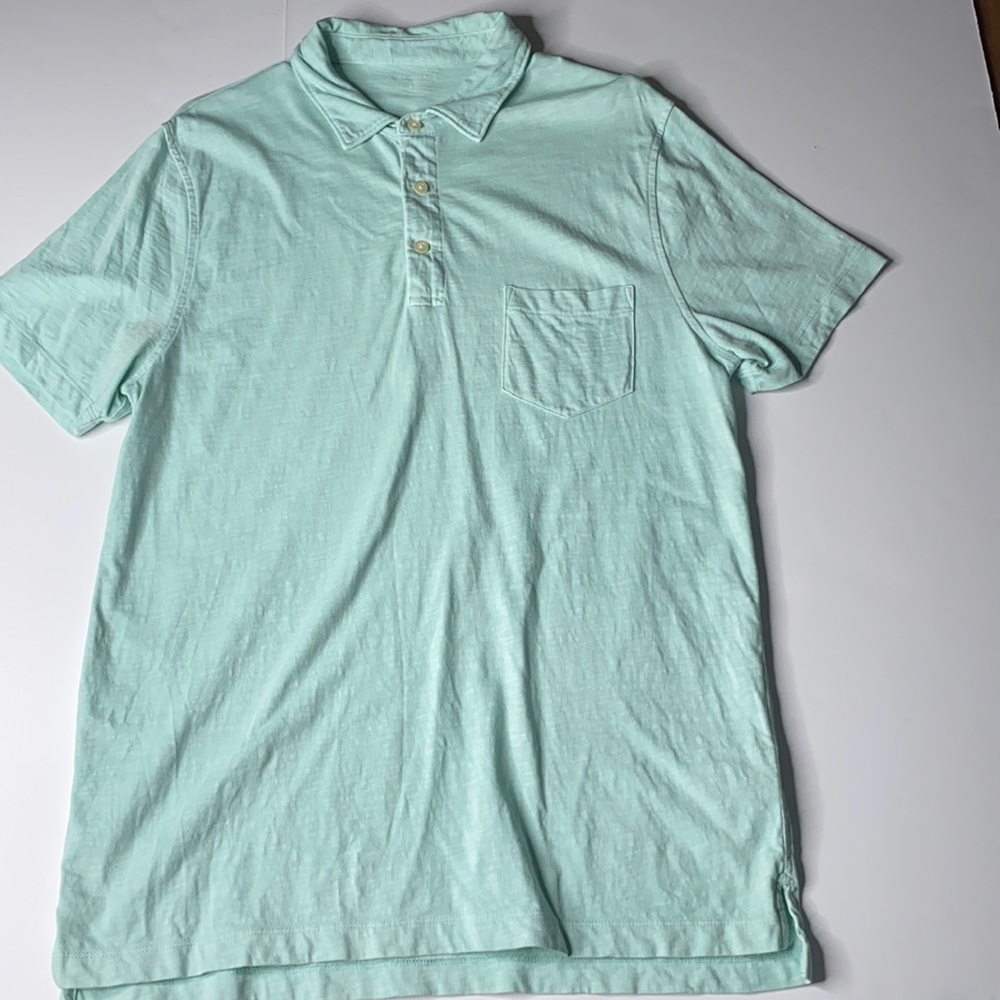 J Crew Green Large Polo